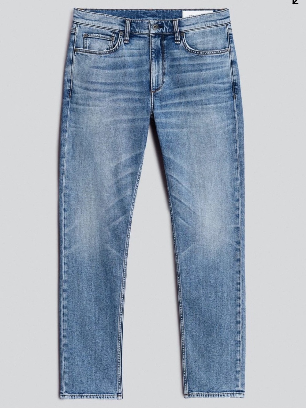 Rag & Bone Men’s Light Wash Blue Denim Jeans 34 fit 2 slim leg